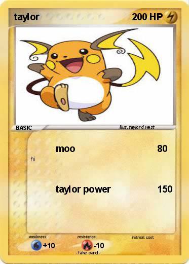 Pokemon taylor