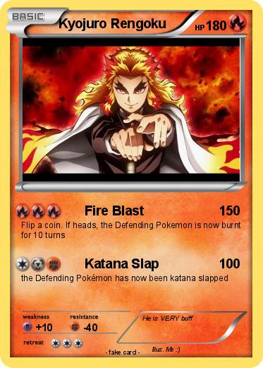 Pokemon Kyojuro Rengoku