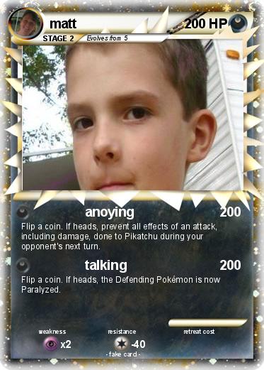 Pokemon matt