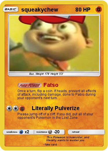 Pokemon squeakychew