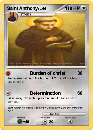 Pokemon Saint Anthony
