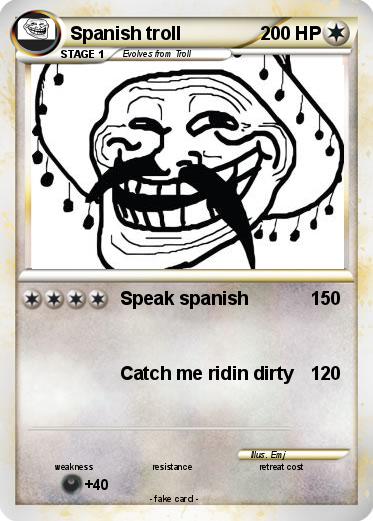 Pokemon Spanish troll