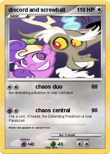 Pokemon discord and screwball