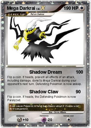 Pokemon Mega Darkrai