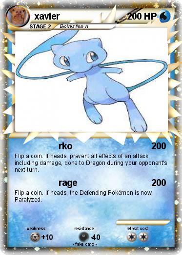 Pokemon xavier