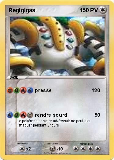 Pokemon Regigigas