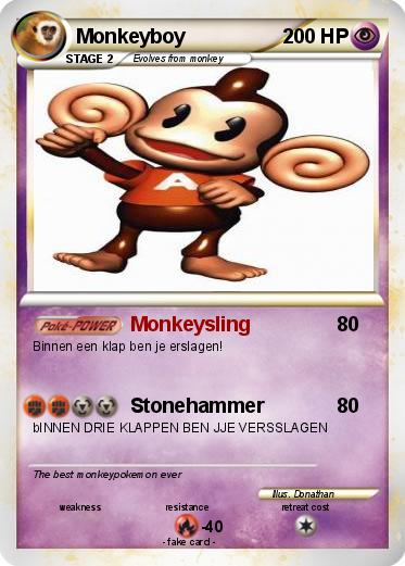 Pokemon Monkeyboy