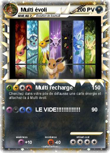 Pokemon Multi évoli