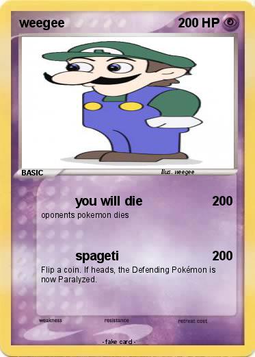 Pokemon weegee