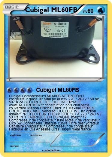 Pokemon Cubigel ML60FB