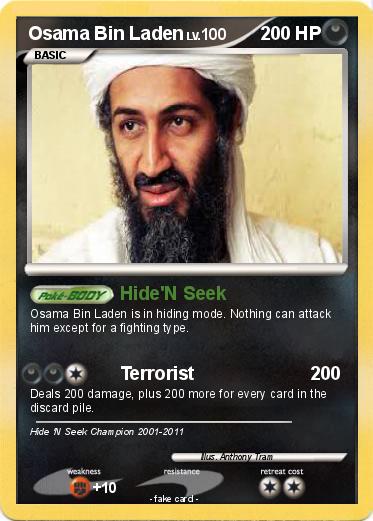 Pokemon Osama Bin Laden