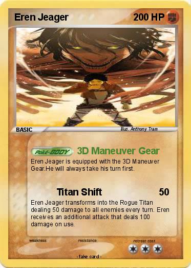 Pokemon Eren Jeager