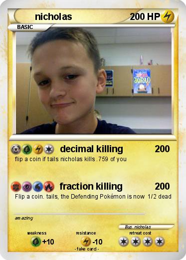 Pokemon nicholas