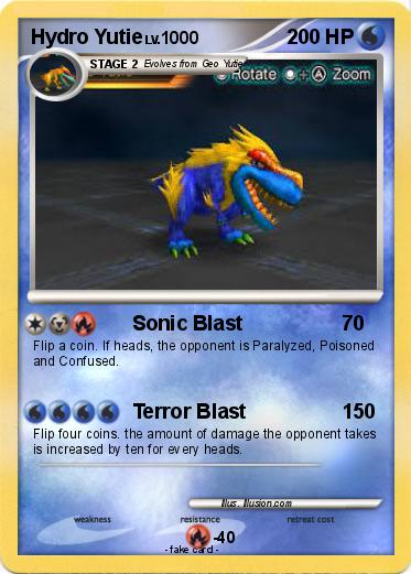 Pokemon Hydro Yutie
