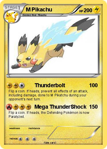 Pokemon M Pikachu