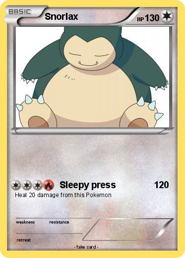 Pokemon Snorlax
