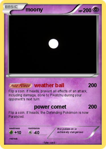Pokemon moony