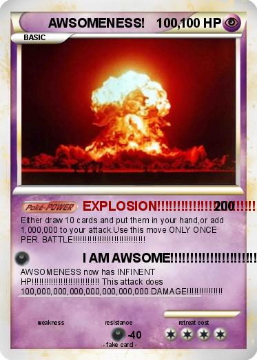 Pokemon AWSOMENESS!   100,