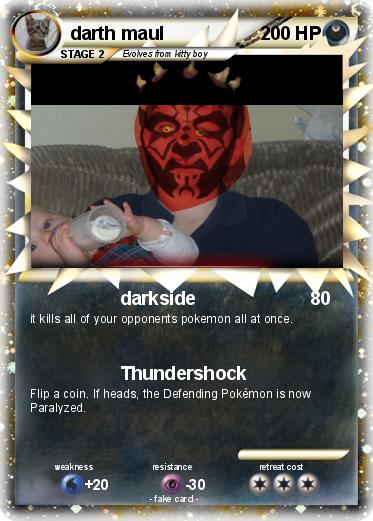 Pokemon darth maul