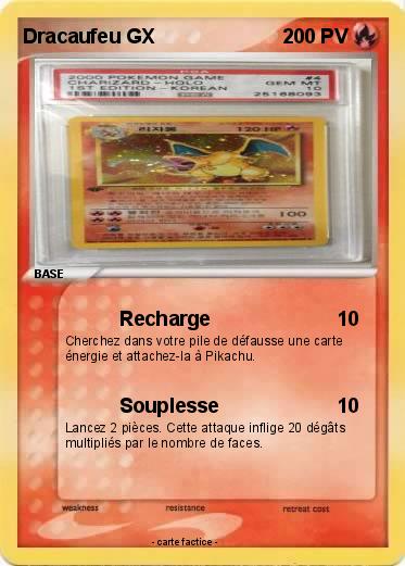 Pokemon Dracaufeu GX
