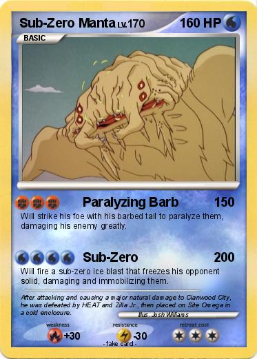 Pokemon Sub-Zero Manta