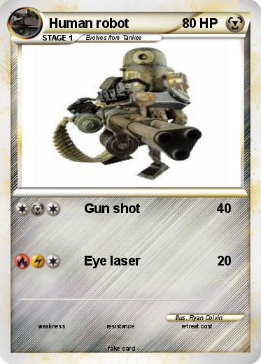 Pokemon Human robot