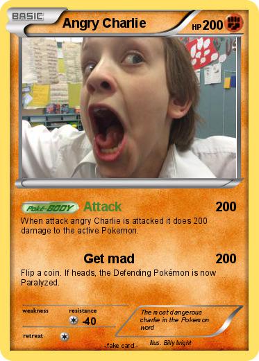 Pokemon Angry Charlie