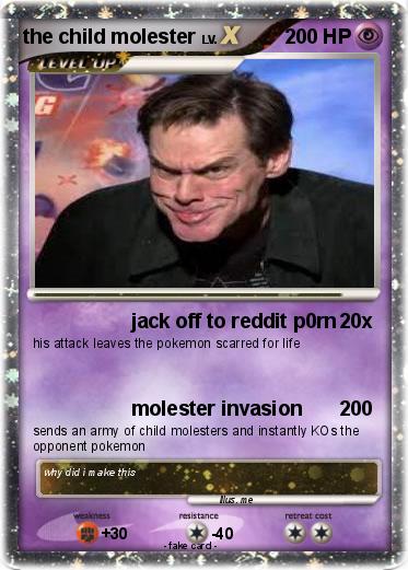 Pokemon the child molester