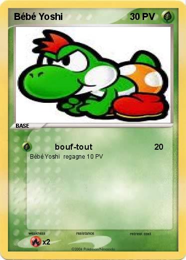 Pokemon Bébé Yoshi