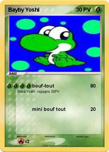 Pokemon Bayby Yoshi