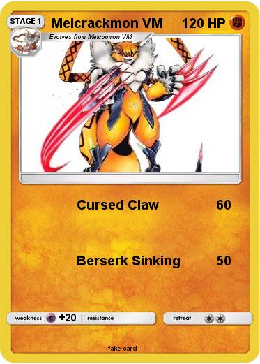 Pokemon Meicrackmon VM