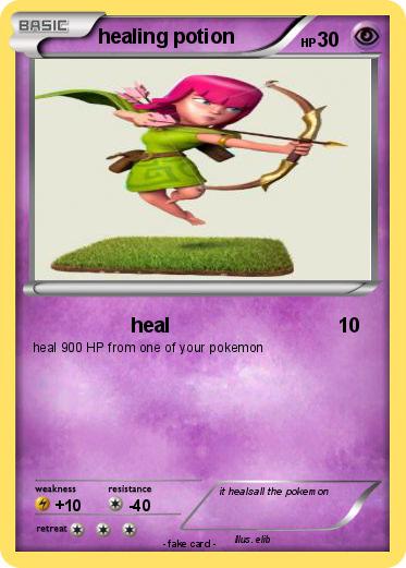 Pokemon healing potion