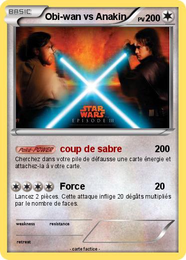 Pokemon Obi-wan vs Anakin
