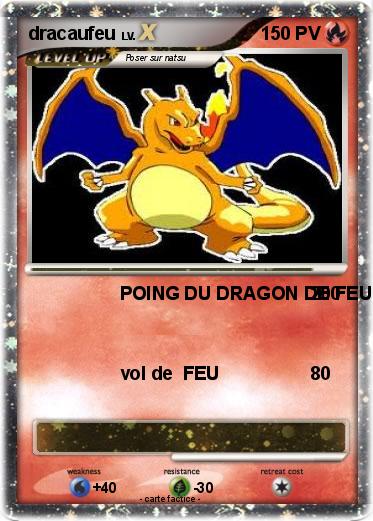 Pokemon dracaufeu