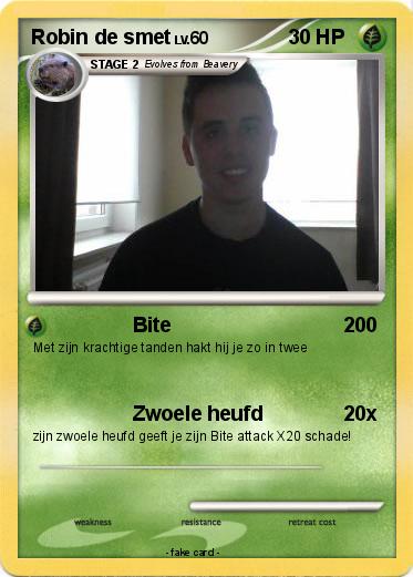 Pokemon Robin de smet