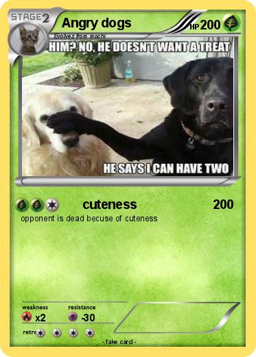 Pokemon Angry dogs