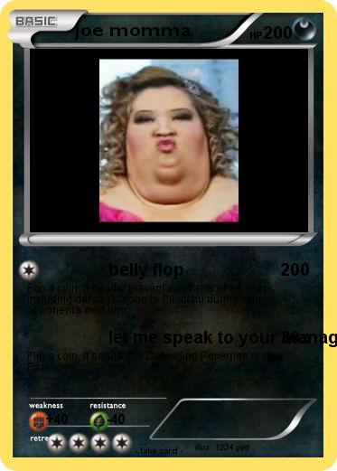 Pokemon joe momma