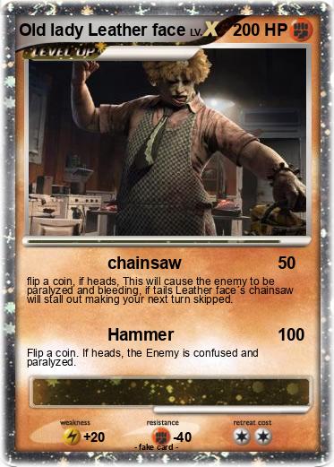 Pokemon Old lady Leather face