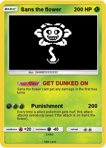 Pokemon Sans the flower