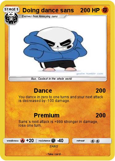 Pokemon Doing dance sans