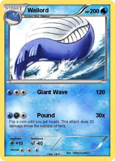 Pokemon Wailord
