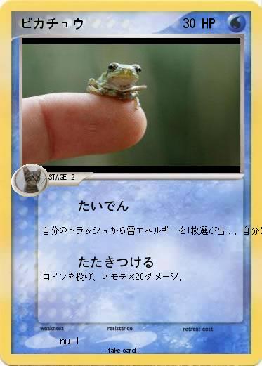 Pokemon ピカチュウ