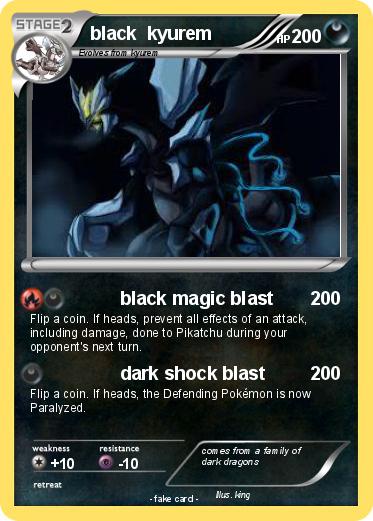 Pokemon black  kyurem