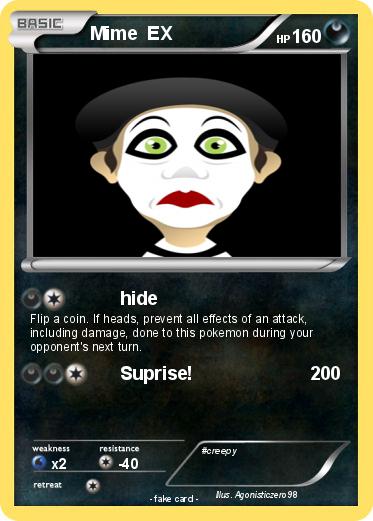 Pokemon Mime  EX