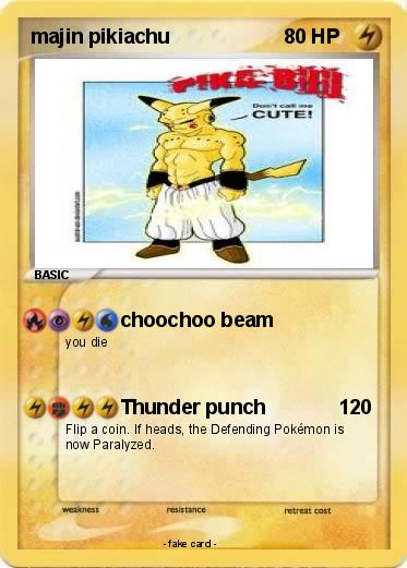 Pokemon majin pikiachu