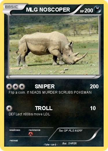 Pokemon MLG NOSCOPER