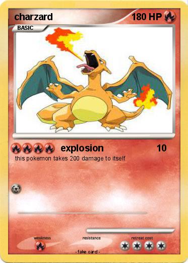 Pokemon charzard