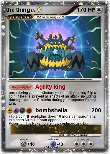 Pokemon the thing