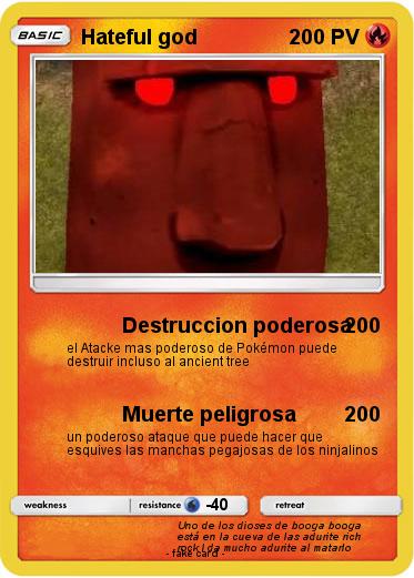 Pokemon Hateful god