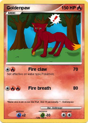 Pokemon Goldenpaw